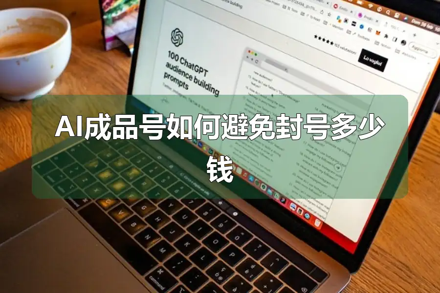 AI成品号如何避免封号多少钱